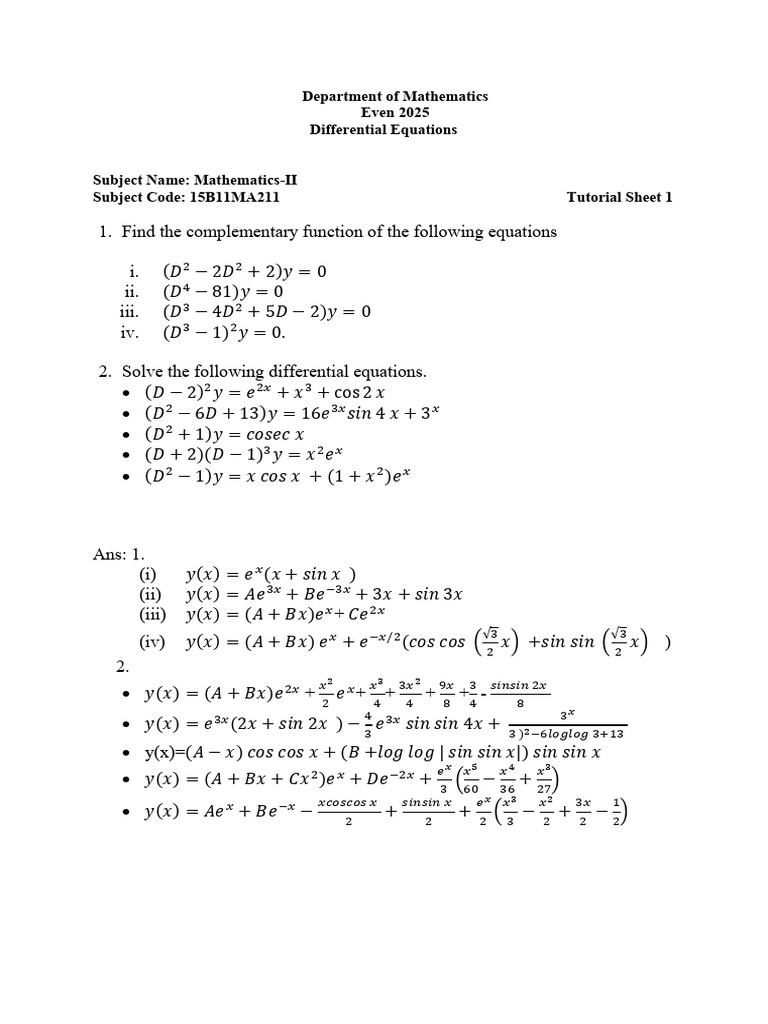 Tut 1 | PDF