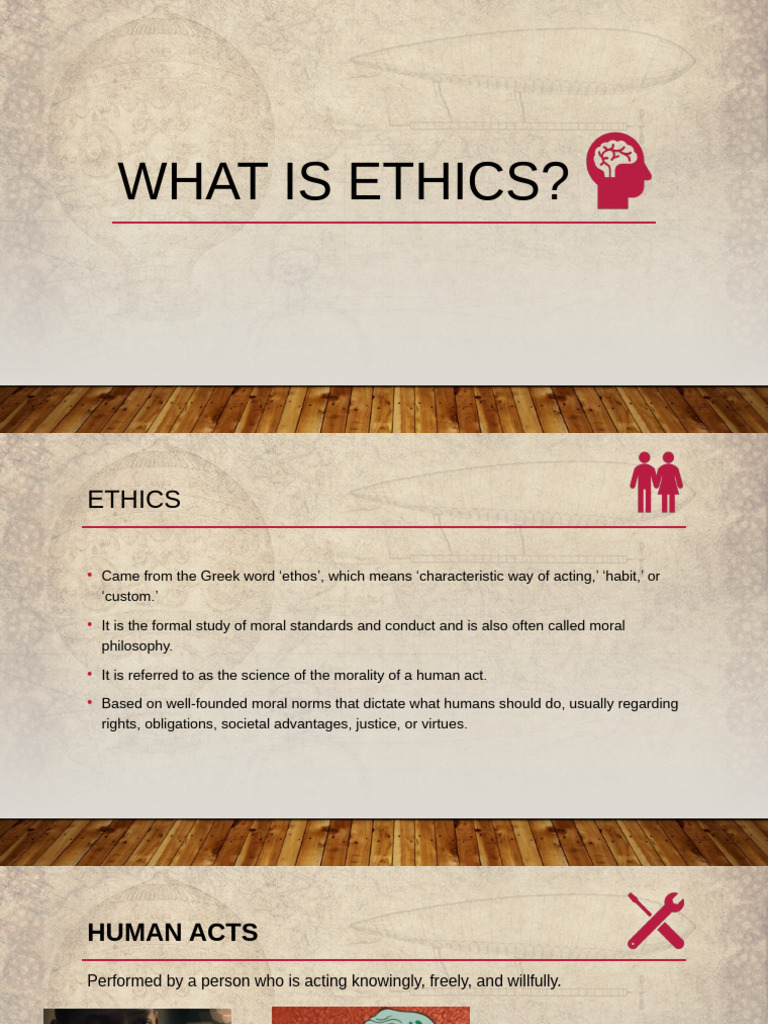 Understanding Ethics and Human Actions | PDF