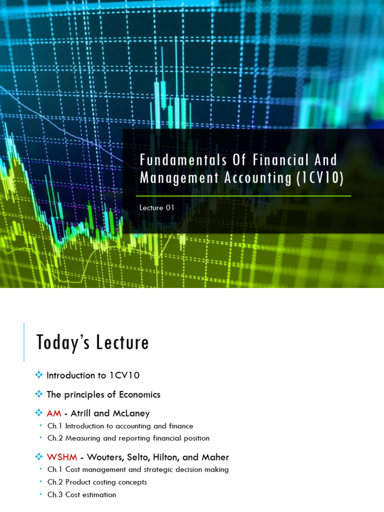 1CV10+-+lecture+1+-+AM1%2C2+and+WSHM+1-3 | PDF | Balance Sheet | Equity ...