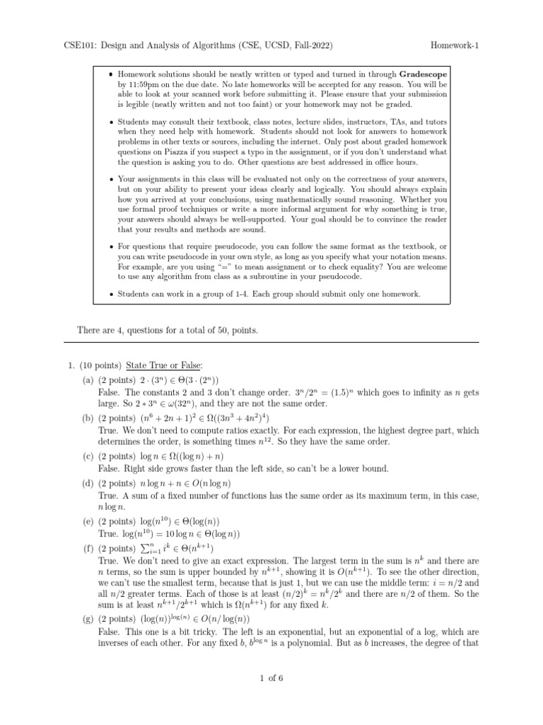 homework-1 solution | PDF | Vertex (Graph Theory) | Graph Theory
