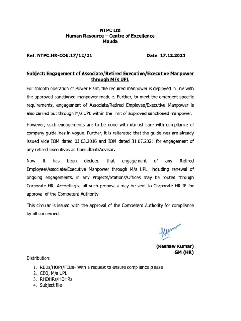 Communication Dated 17.12.2021 | PDF