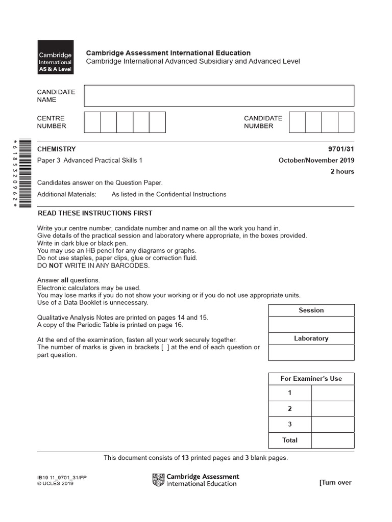 Chemistry Practical Skills: Acid Concentration | PDF | Aqueous Solution ...