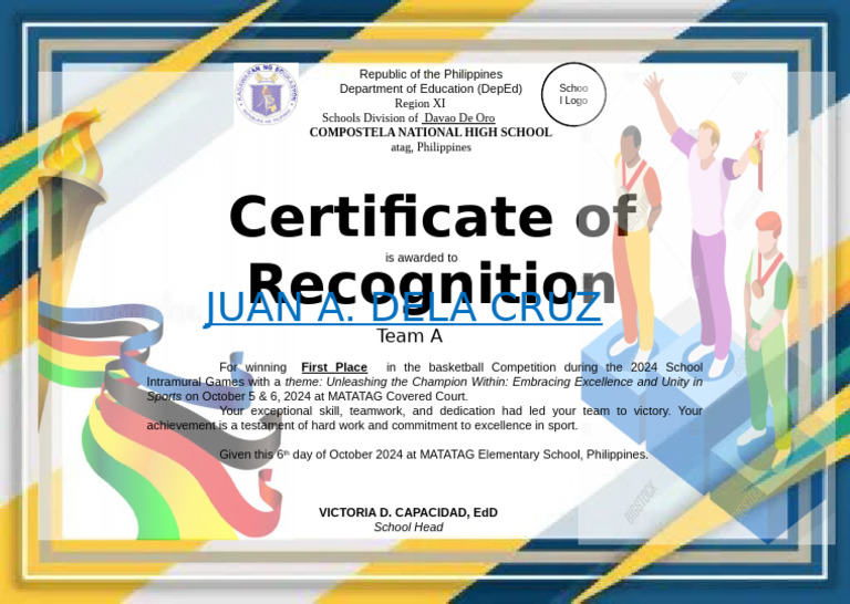 Certificate of Recognition | PDF
