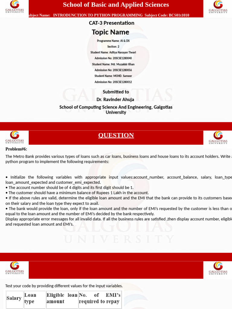 Introduction To Python Programming 1 | PDF | Algorithms | Computer Science