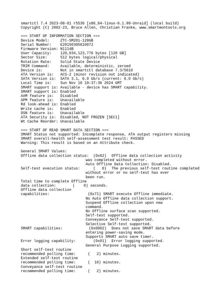 JMicron USB To ATA ATAPI Bridge 00A12345732D-0 0-20241110-1935 | PDF ...