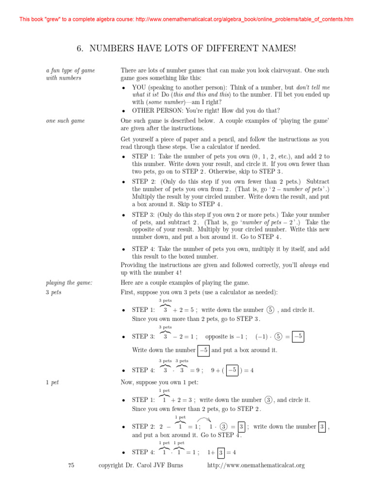 NAMES6 | PDF | Mathematics