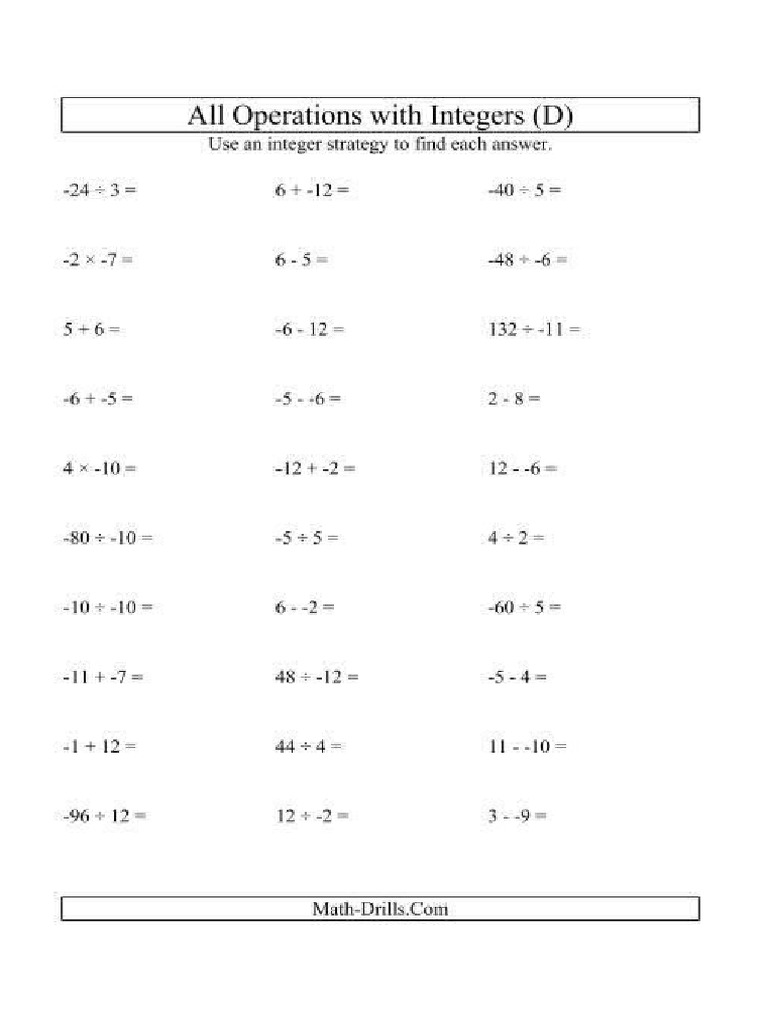Numeracy Pdf
