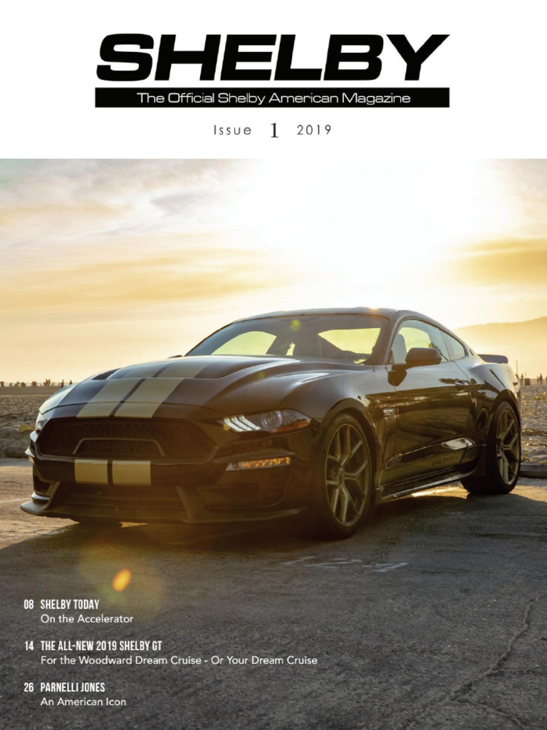 The Official Shelby American Magazine Issue 1 | PDF