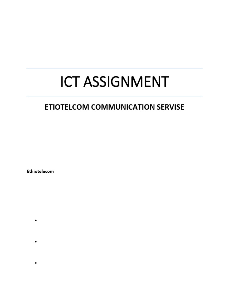 Ethiotelecom Network Mediums & Protocols | PDF | Computer Network ...