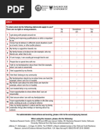 JD-R Questionnaire Bakker 2014 | PDF | Psychology | Social Psychology