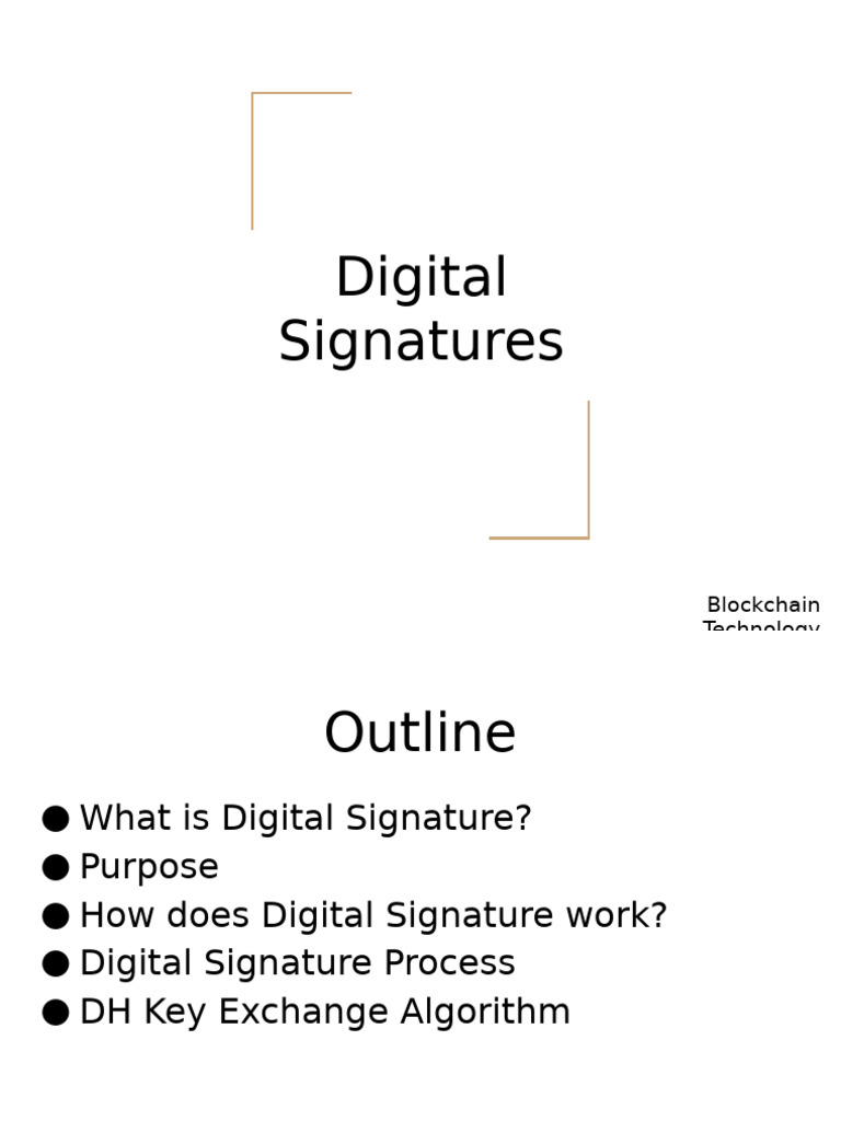 Blockchain Technology - Lecture 7 | PDF | Public Key Cryptography ...