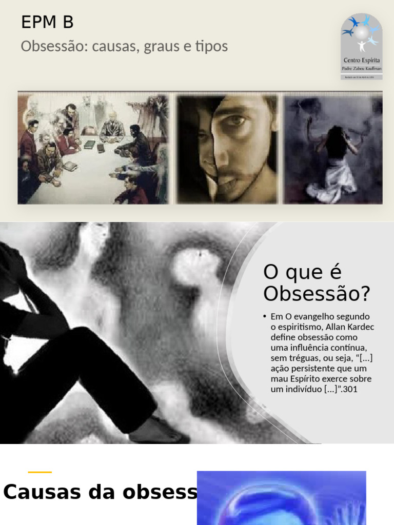 Tipos e Causas da Obsessão | PDF | Espiritualismo | Oculto