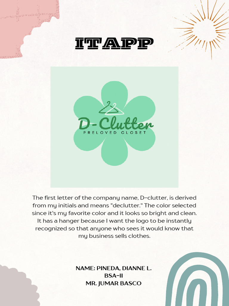 D Clutter Logo Design Overview Pdf