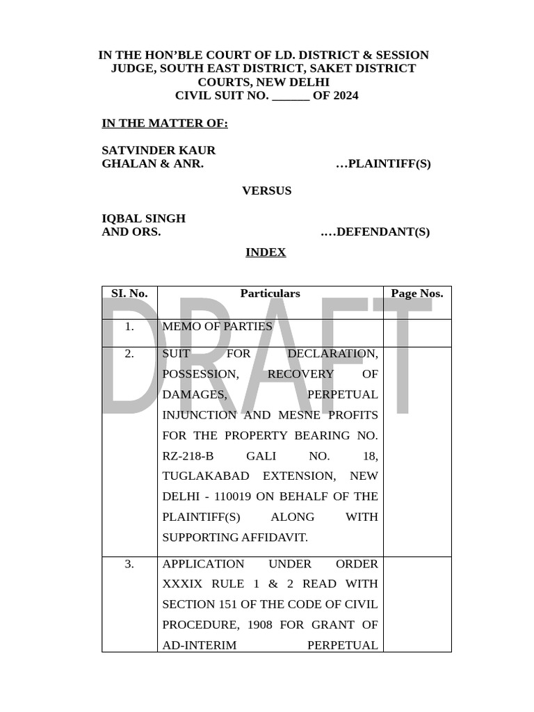 Civil suit for declaration proof read 1 1 pdf lawsuit fraud