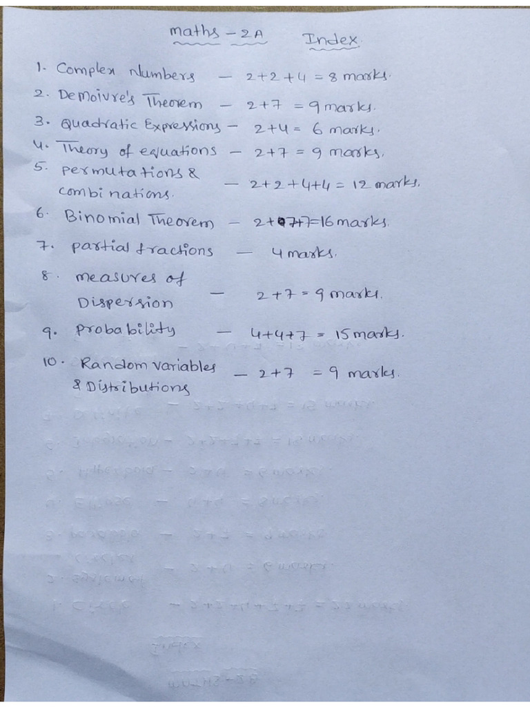 Maths 2a Ipe 100 1 Pdf