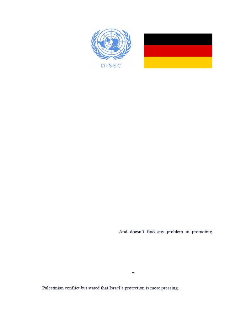Demilitarization in Israel-Palestine Conflict | PDF | Israeli ...