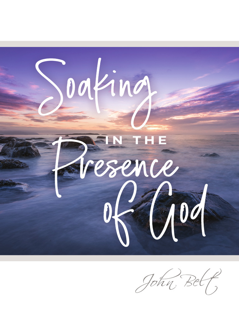 Soaking Free E-Book | PDF | Glory (Religion) | Jesus