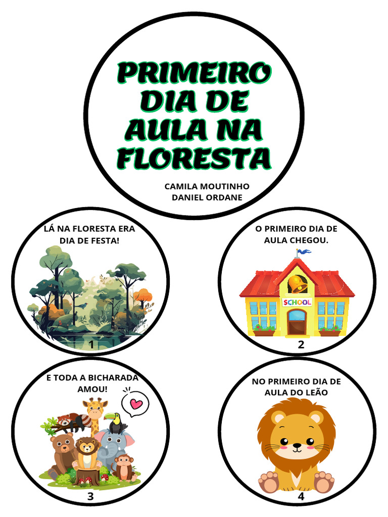Primeiro Dia de Aula na Floresta | PDF