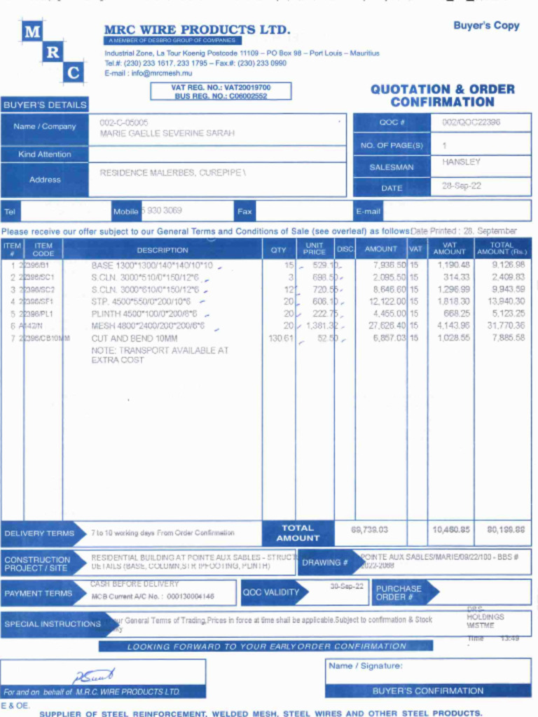 Qoc 22396 | PDF