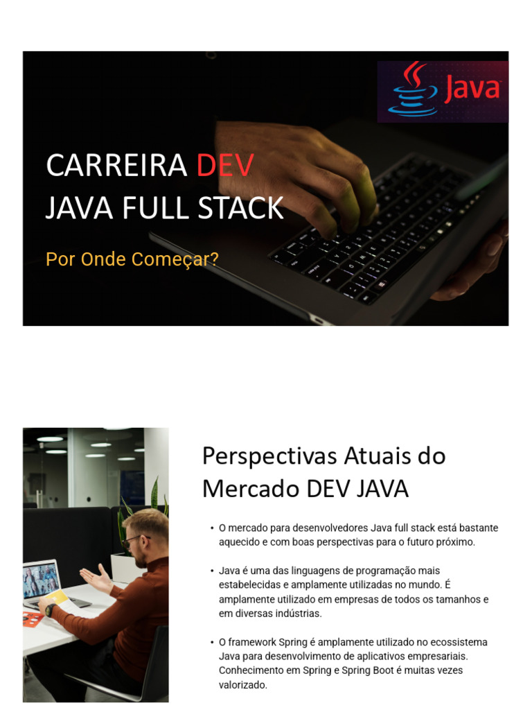 Guia Completo para Carreira Java Full Stack | PDF
