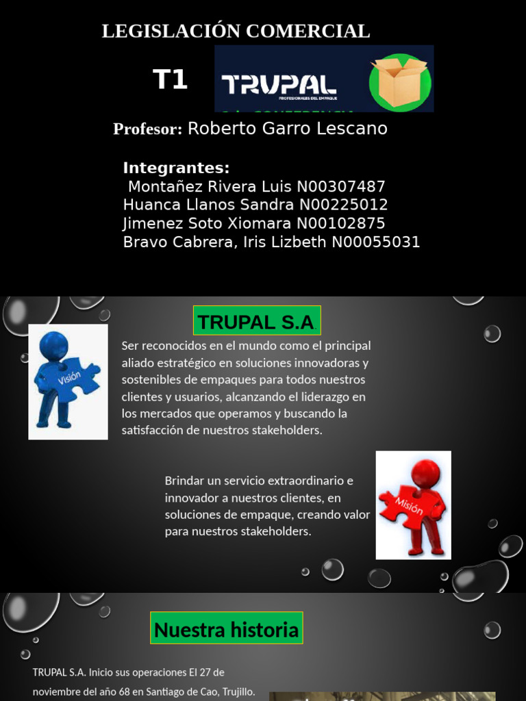 Trupal S.A.: Innovación en Empaques | PDF