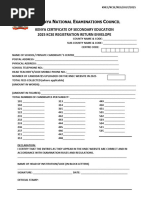KPSEA 2025 Special Needs Declaration Form | PDF | Visual Impairment ...