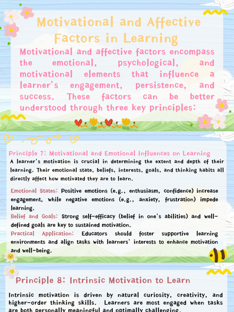 Motivational Factors in Learning Success | PDF | Motivational | Motivation