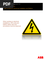Safe Working on UPS Systems and Batteries V2 | PDF | Personal ...
