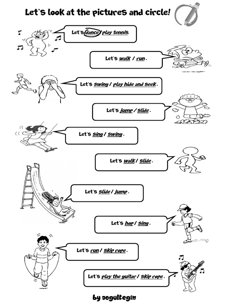 Fun Activities for Kids: A Visual Guide | PDF