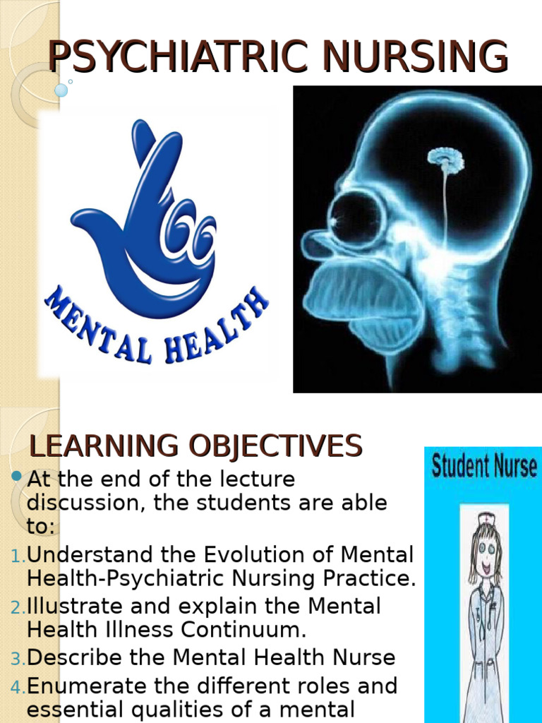 NCM 117 Topic 1 | PDF | Psychotherapy | Mental Health