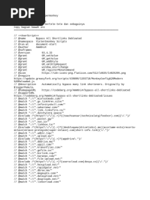 Bypass All Shortlinks Debloated