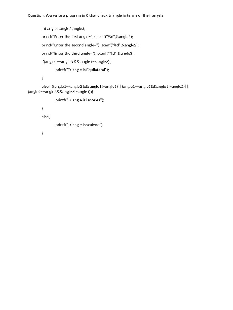 Triangle | PDF