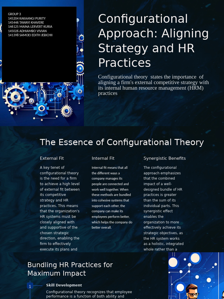 Configurational Approach to HR Strategy | PDF | Strategic Management ...