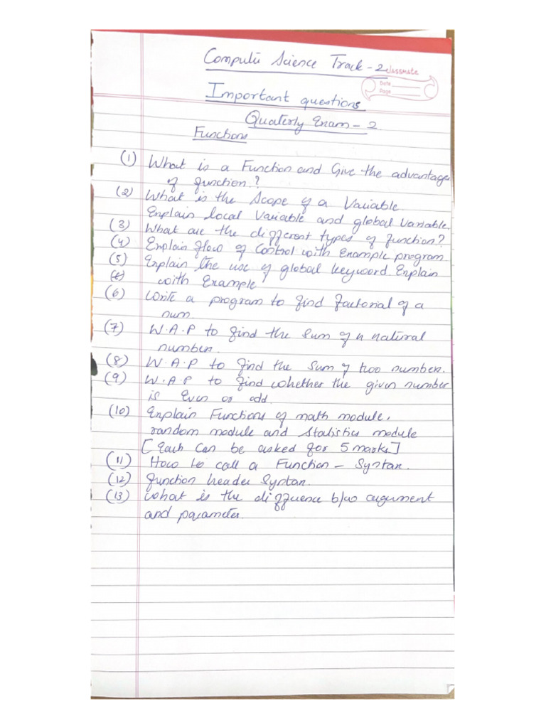 Cs Func and Strings Imp | PDF