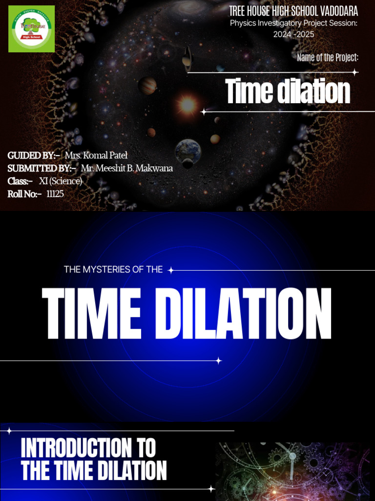 Understanding Time Dilation in Physics | PDF | Special Relativity | Time