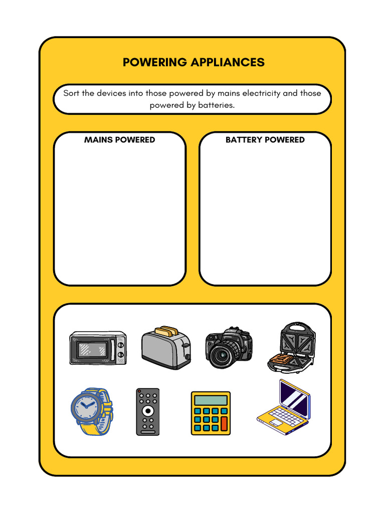 Device Power Source Sorting Guide | PDF
