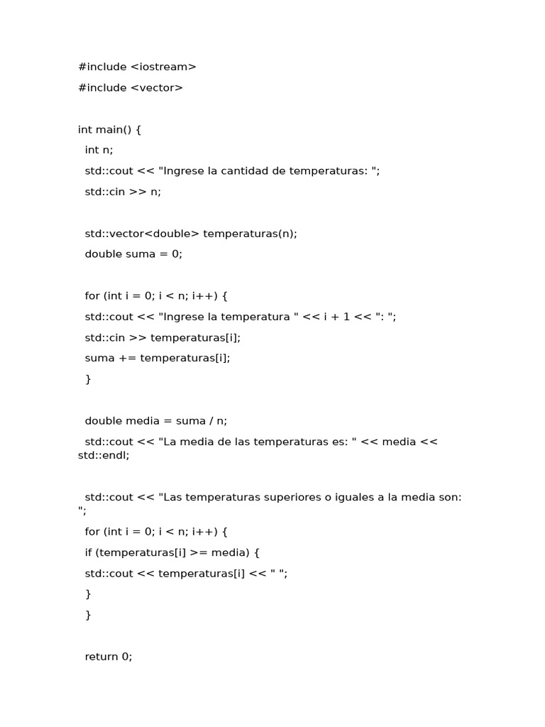 Codigo C++ | PDF