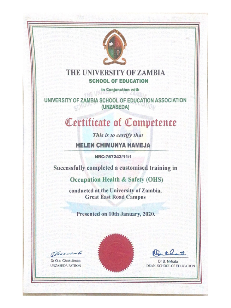 The University of Zambia | PDF