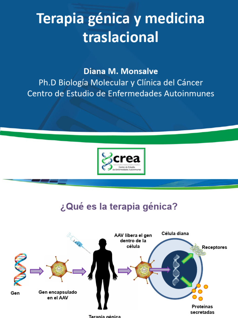 Terapia Génica: Métodos y Aplicaciones | PDF | Terapia de genes | Gene