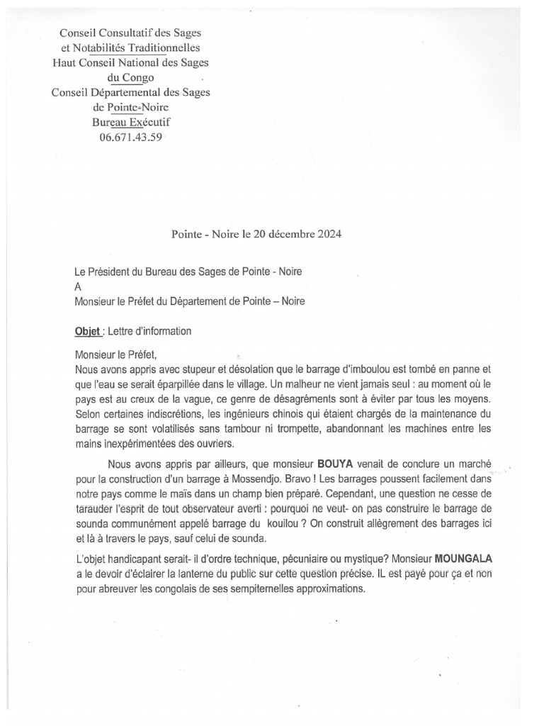 Lettre D'information | PDF