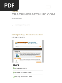 71 Sites like Crackingpatching.com & Alternative - Similar Sites