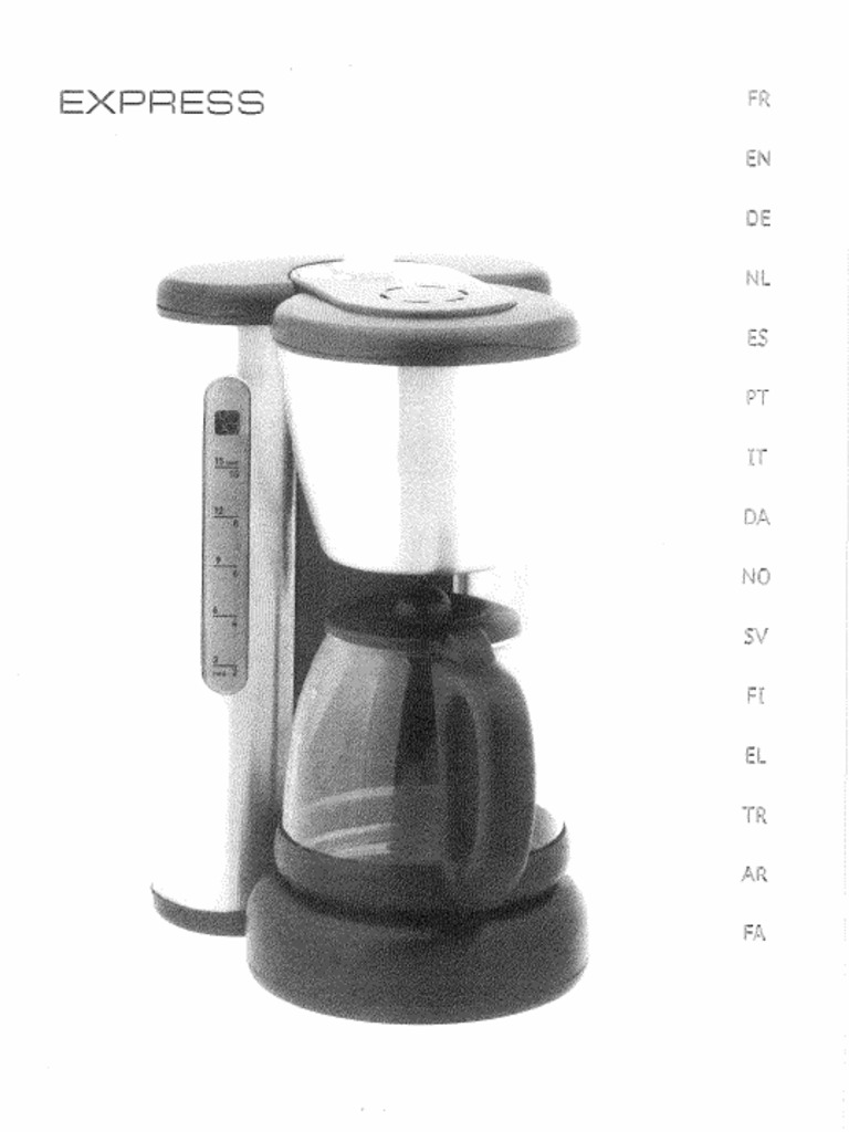 Cafetière SEB | PDF