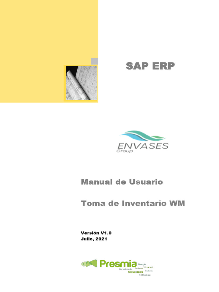 Toma de Inventario en SAP WMS | PDF