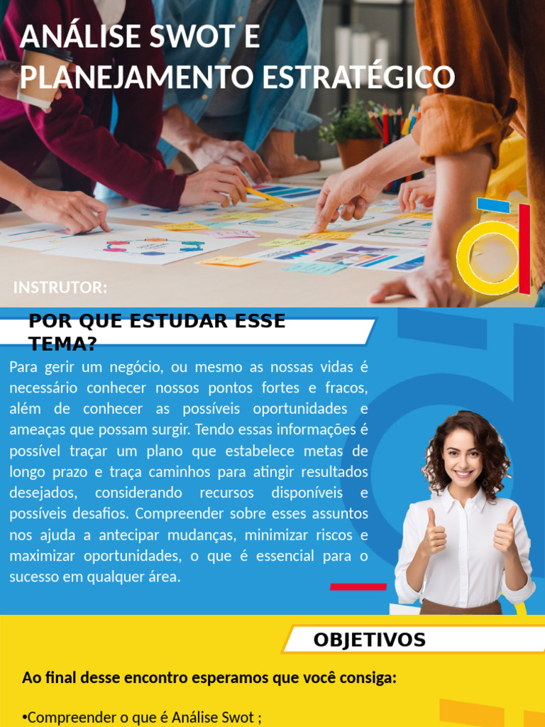 Análise SWOT e Planejamento Estratégico | PDF | Análise SWOT ...