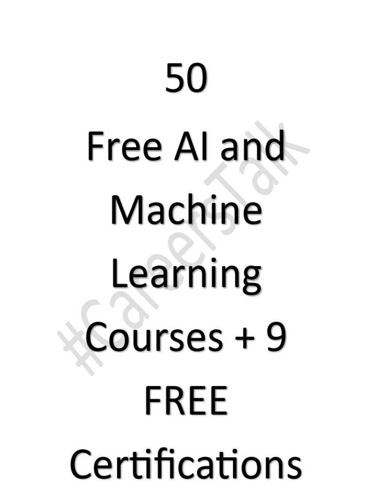 Free Mit Ai Course