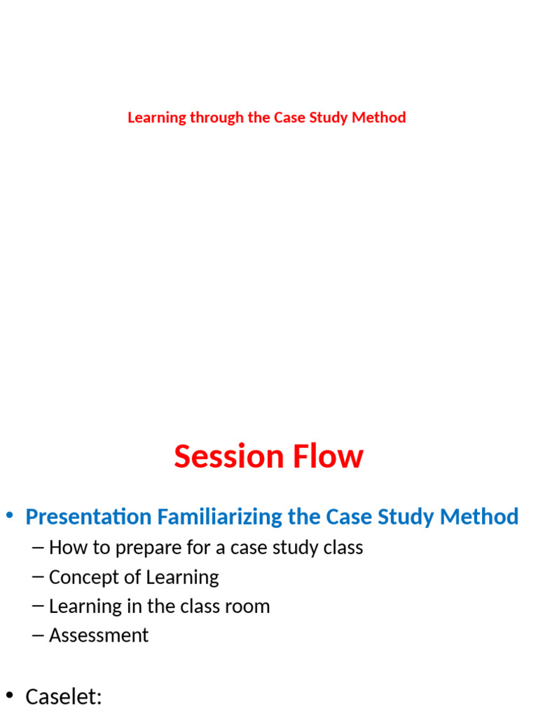 Mastering Case Study Learning Techniques | PDF | Thought | Knowledge