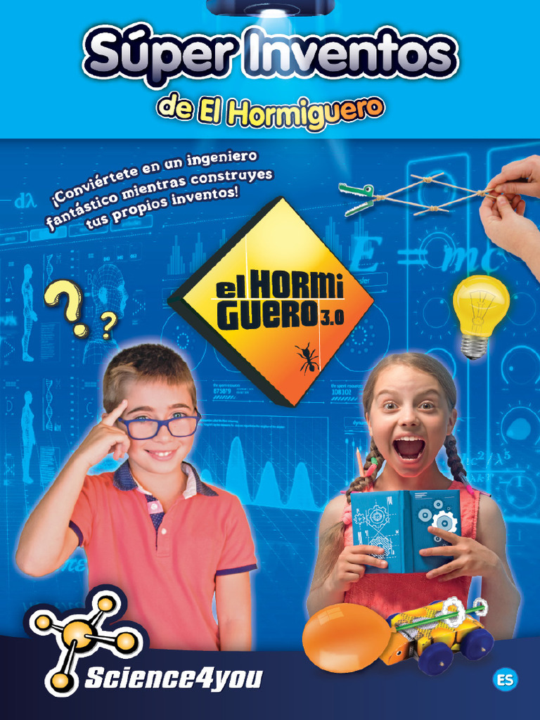 Science4you 605206 Science Inventions Giocattolo Scientifico e Educativo Gambo per Bambini +8 Anni Multicolore, Taglia Unica