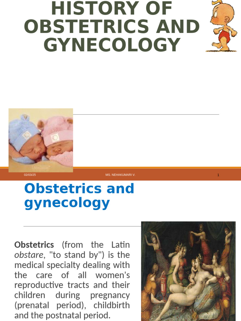 History of Obstetrics and Gynecology | PDF | Obstetrics | Childbirth