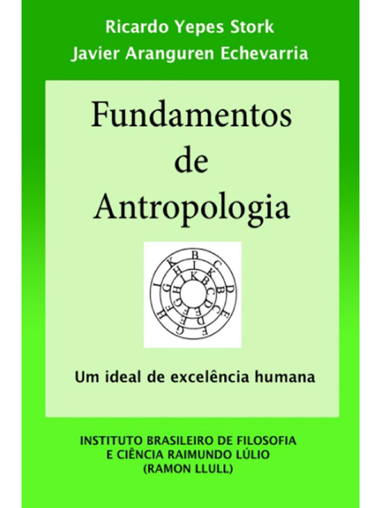 Fundamentos de Antropologia - Ricardo Yepes Stork | PDF | Animais e ...
