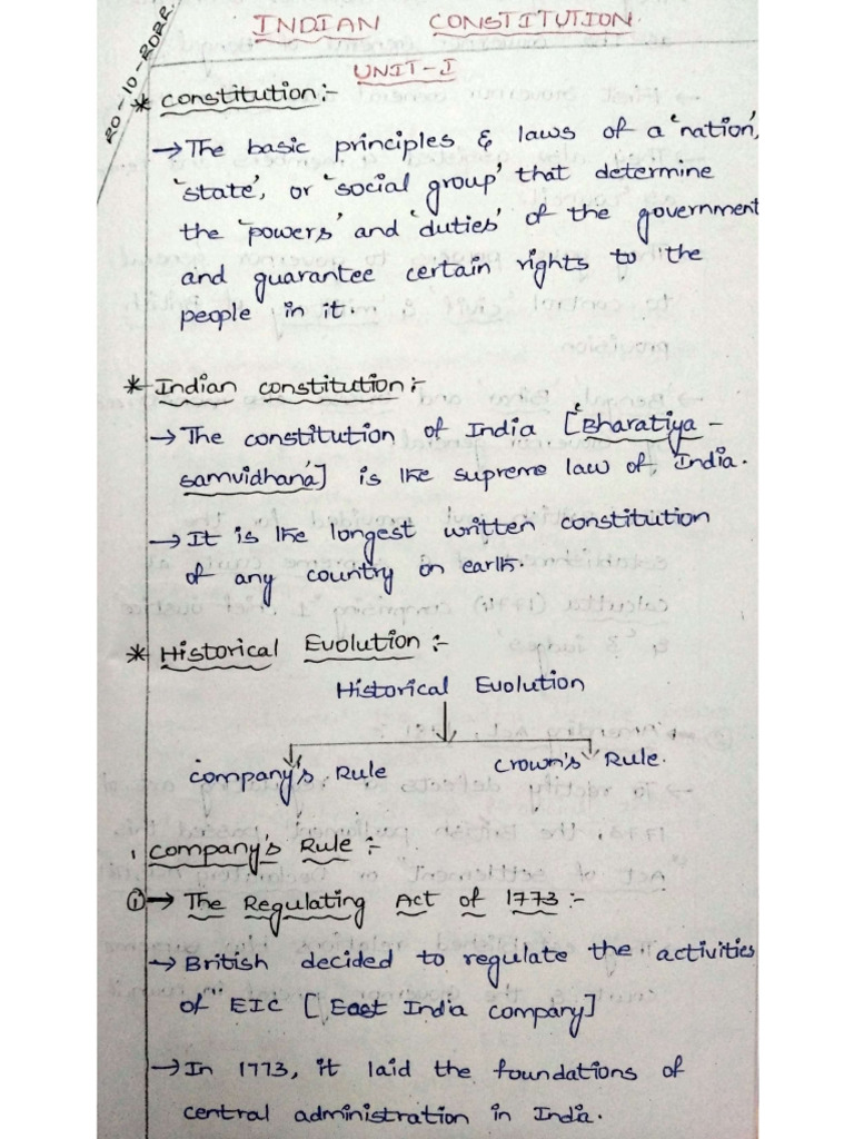 Unit - 1 Notes | PDF